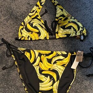 NWT Womens XL Victoria Secret Banana Bikini.